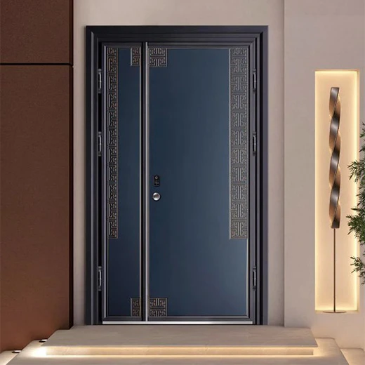 Sandblast Glass Door