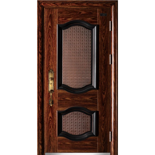 Steel Door Wood Look